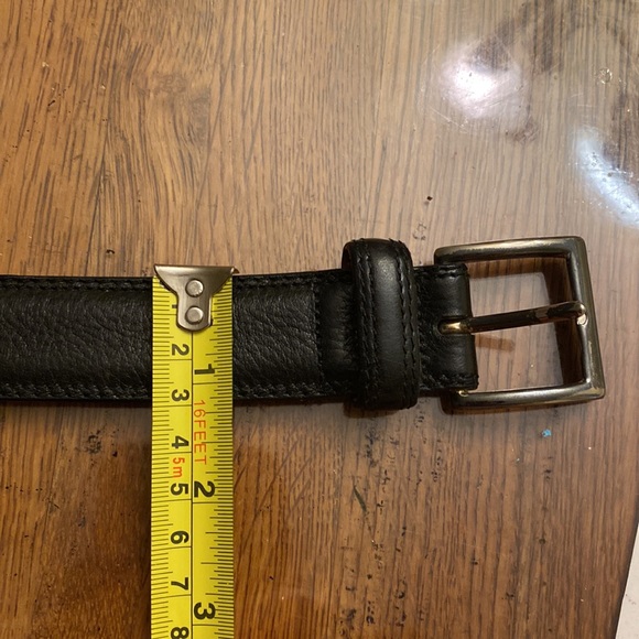 Cole Haan leather black belt - Picture 6 of 8